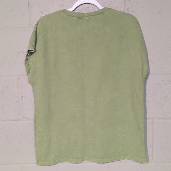 Free Spirit Distressed Eagle Short Sleeve Tee, Size Small Oversized, NWOT - Picture 4 of 4